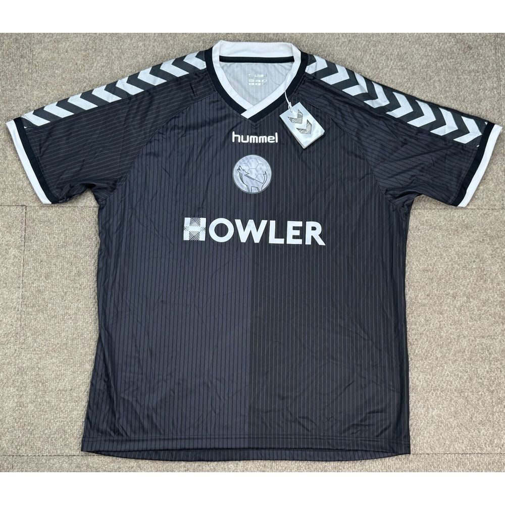 Hummel Howler Play Dry‎ Stay Authentic Mexico Red Card Soccer Jersey Size XL